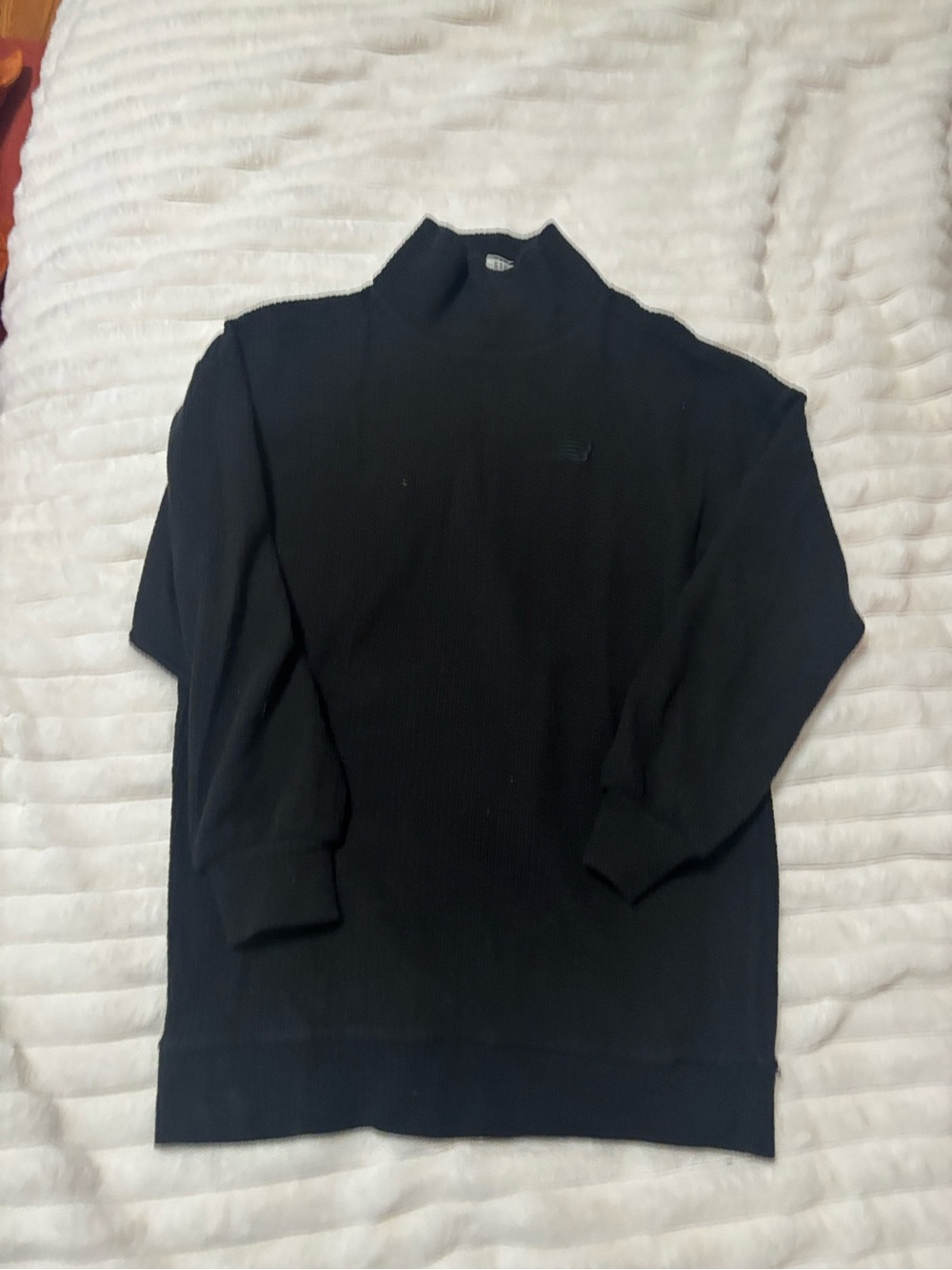 New balance black waffle tunic size small